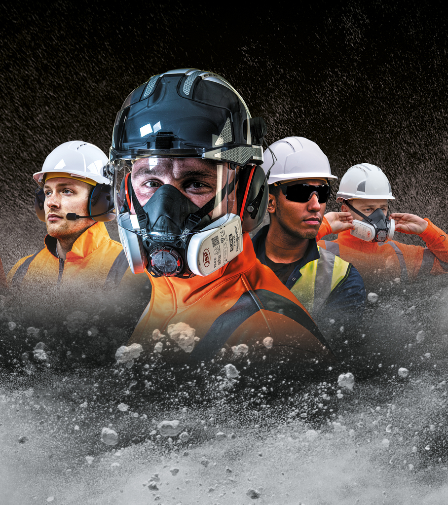 Above the neck PPE at Health & Safety Event