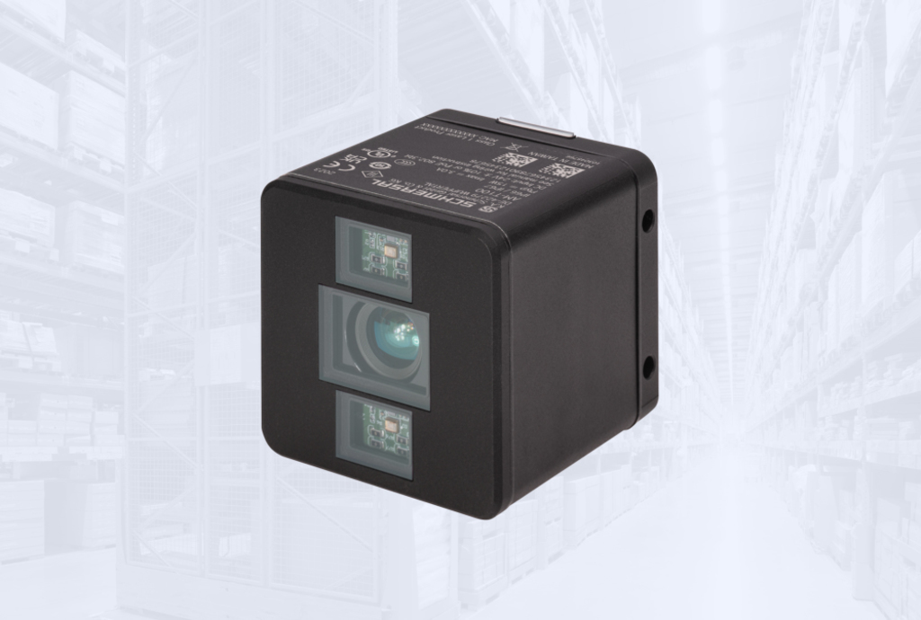The AM-T100 3D camera from Schmersal enables automated capture of digital process data in real time.