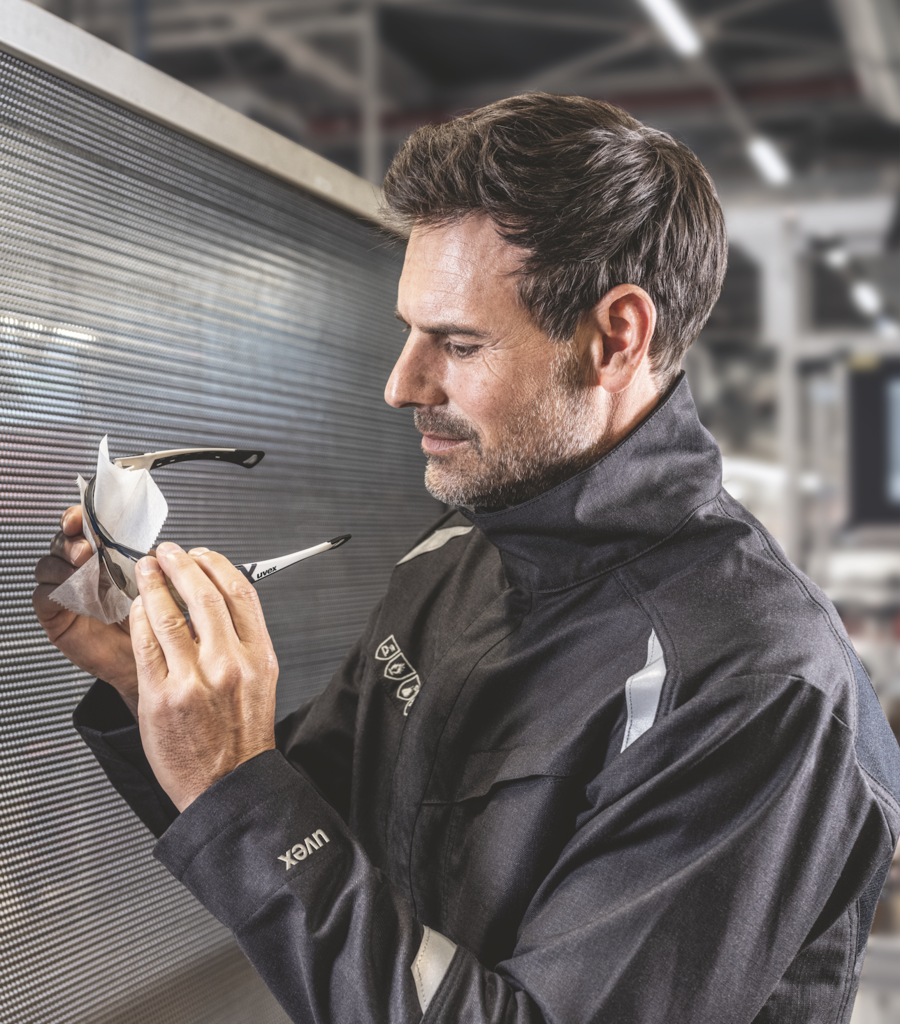 Looking after safety eyewear