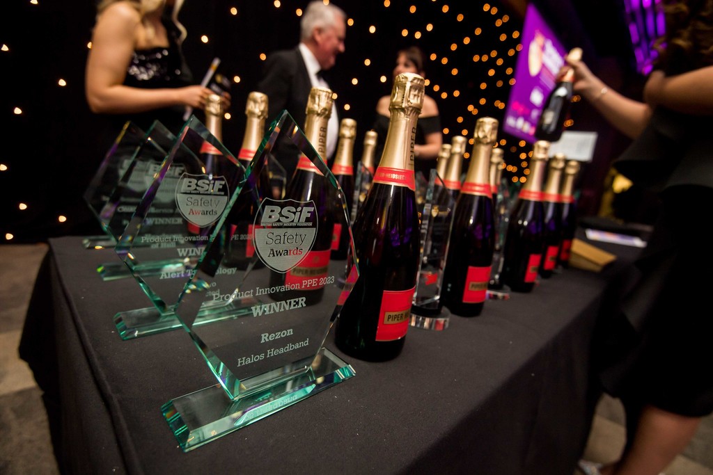 BSIF Safety Awards 2023 trophies