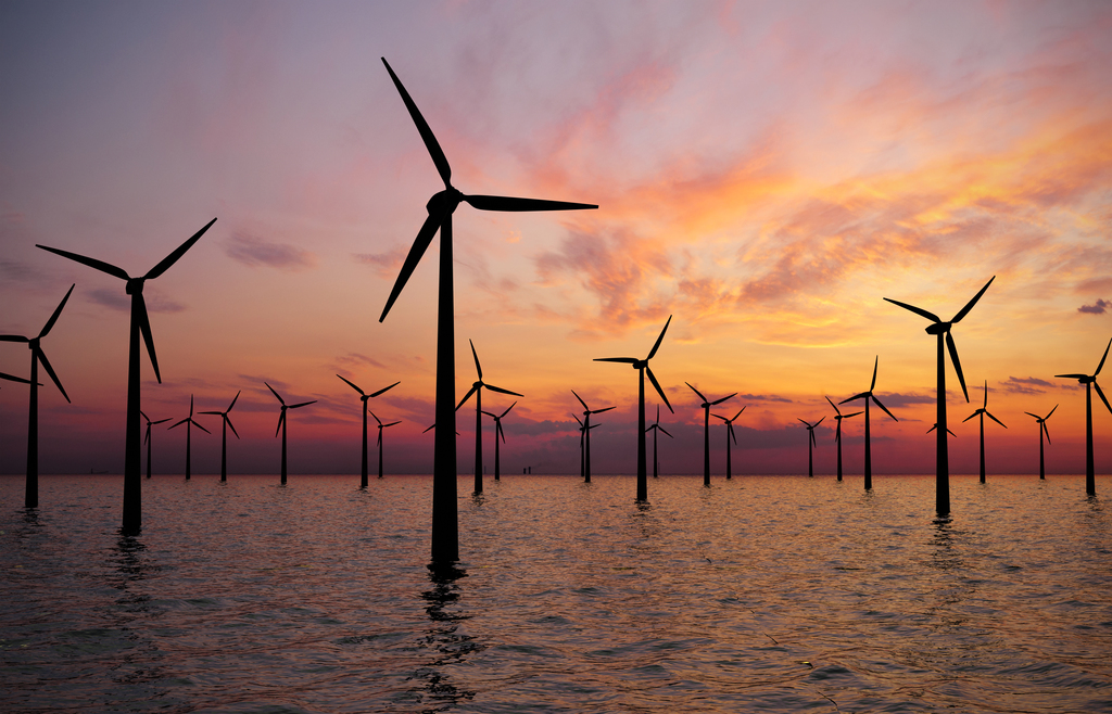 STOCK offshore sustainability wind turbine