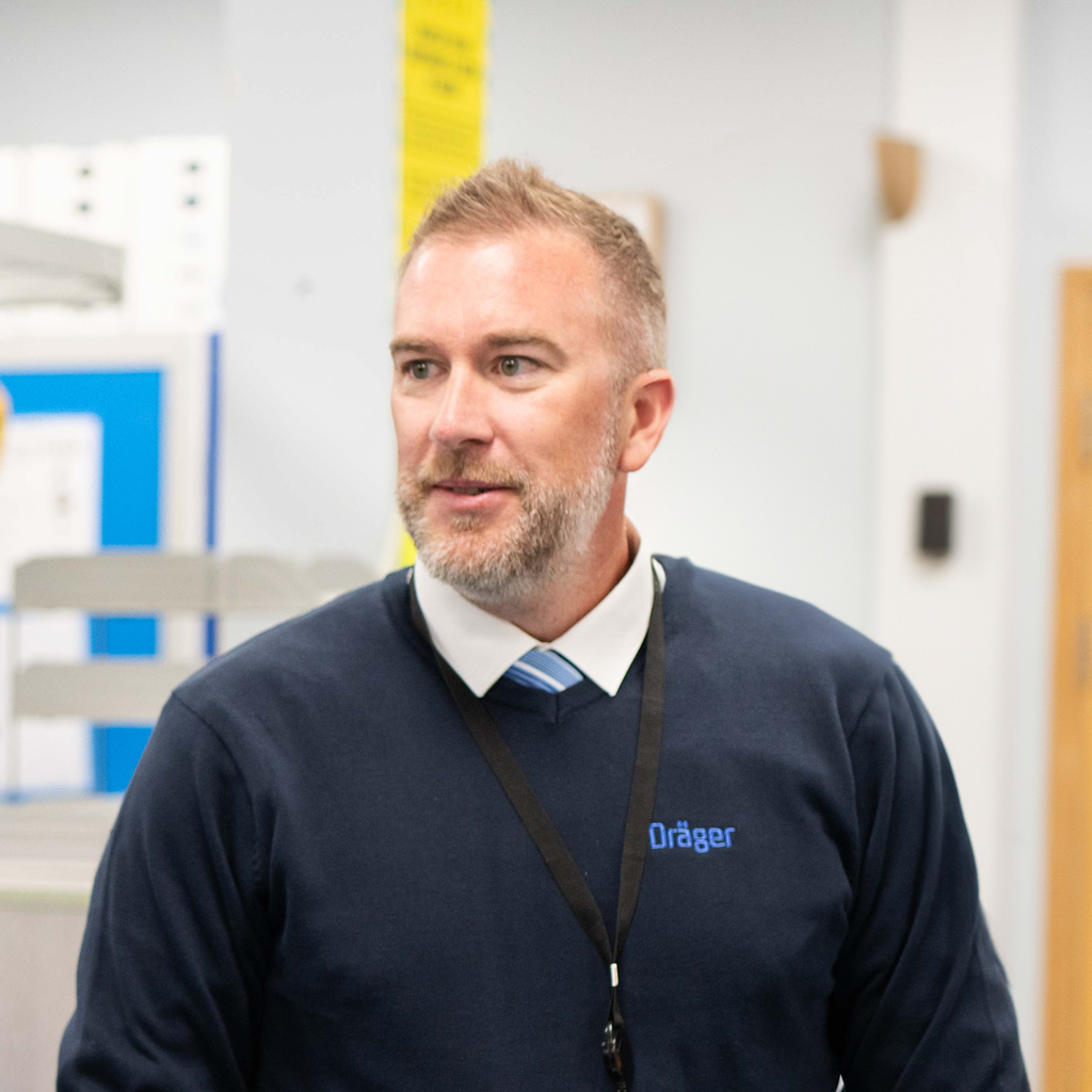 David Head, head of safety marketing, Dräger Safety